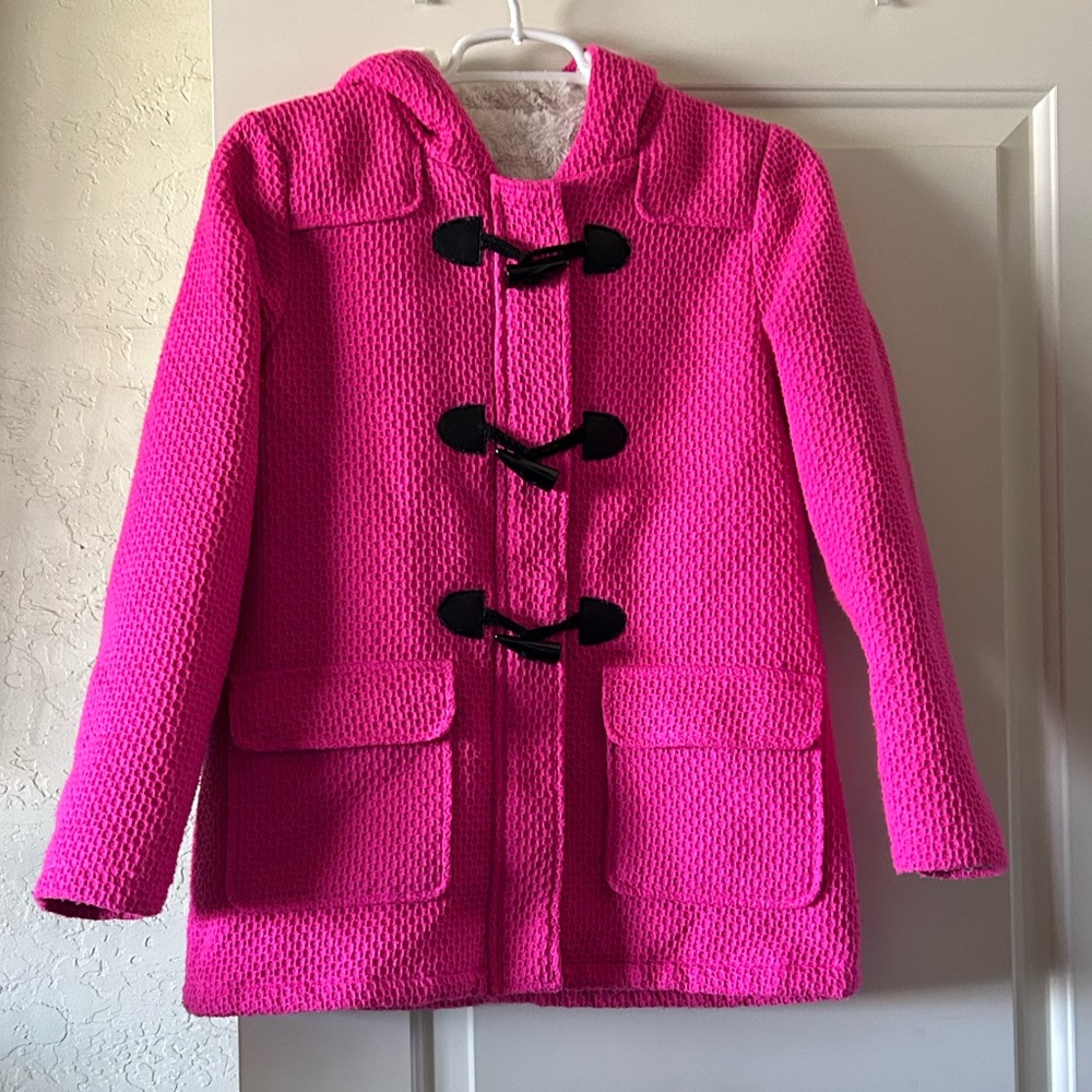 Girls pink coat